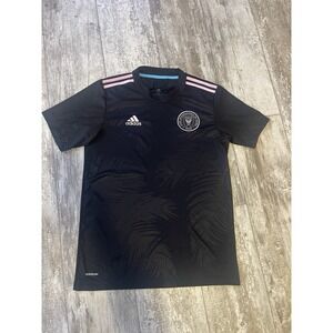 Adidas Inter Miami CF Black/Pink AEROREADY Soccer Jersey Men's‎ Size M
